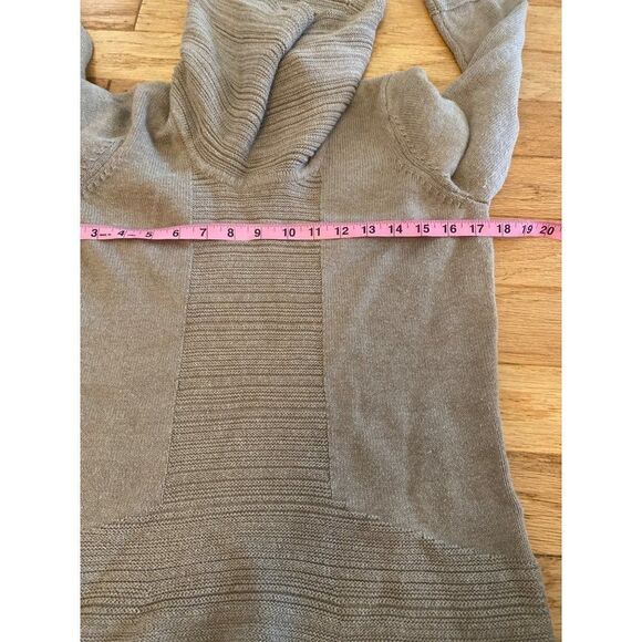 Calvin Klein, women's being cowl neck long sleeve pullover cotton sweater sz med - Picture 6 of 9